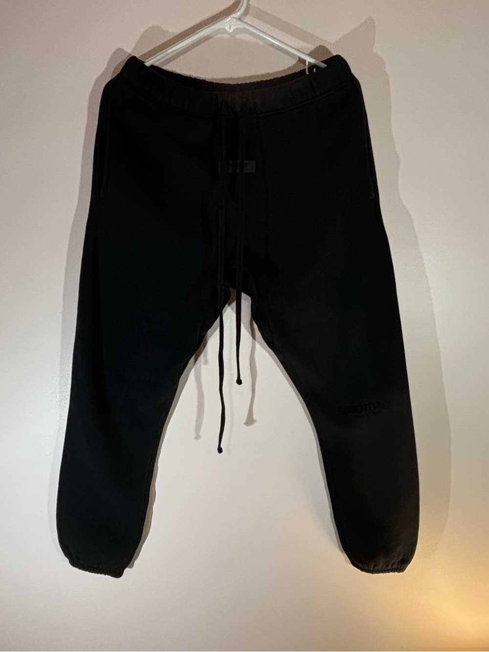 Fear of God Kids Black Drawstring Joggers